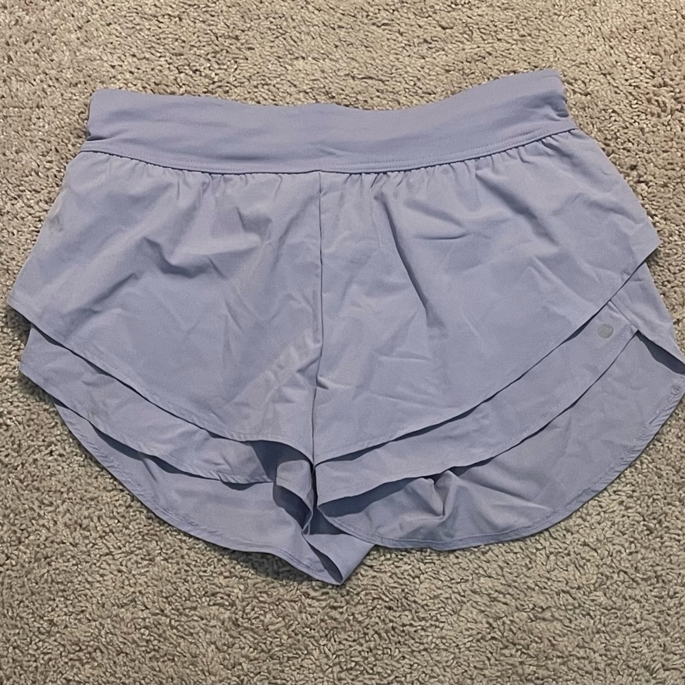 Women's Light Purple Athletic Shorts